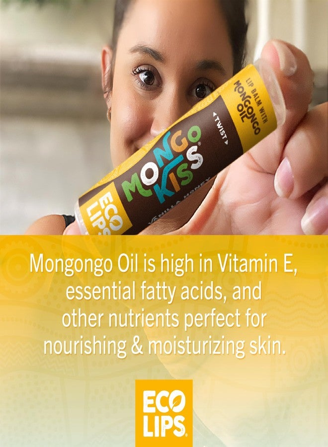 Eco Lips LIP BALM Mongo Kiss 6-Pack by Eco Lips 100% Organic Beeswax & Cocoa Butter Lip Care with Mongongo Oil - Soothe & Moisturize Dry & Cracked Lips - Made in USA. (Unflavored) - Image 3