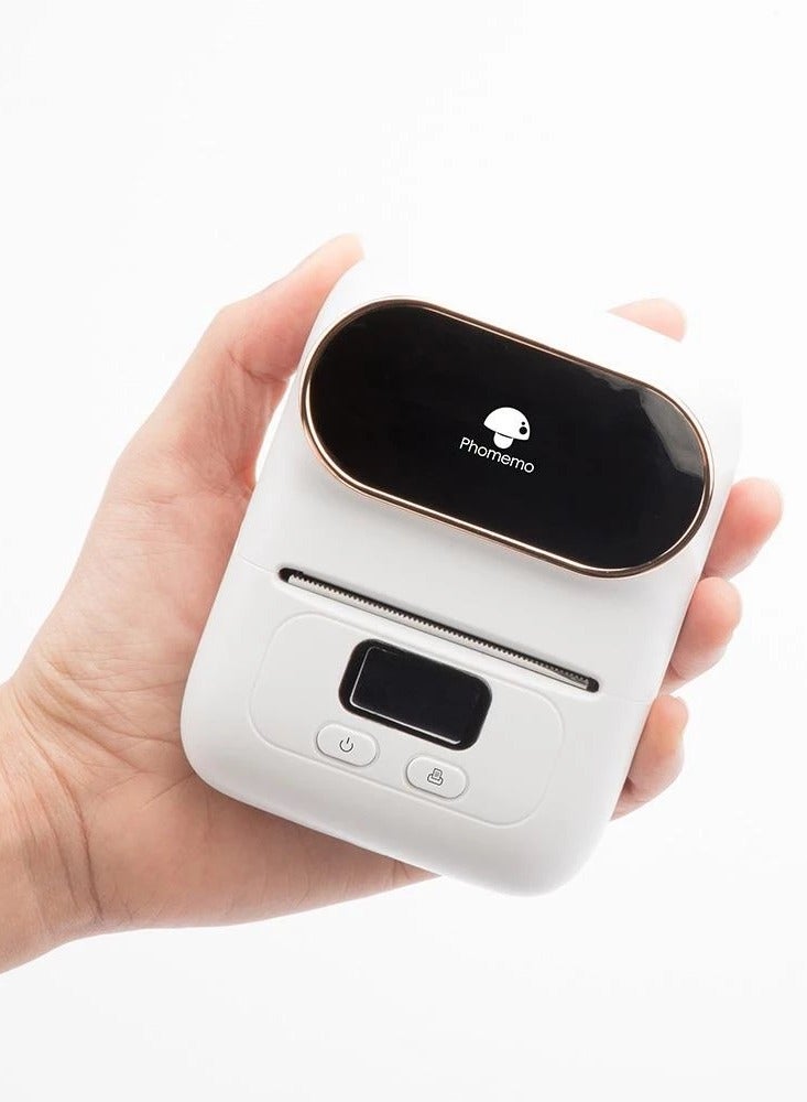 phomemo M110 Portable Thermal Label Printer Bluetooth Connection Apply For Labeling Shipping Office Cable Retail Barcode And More - Image 2
