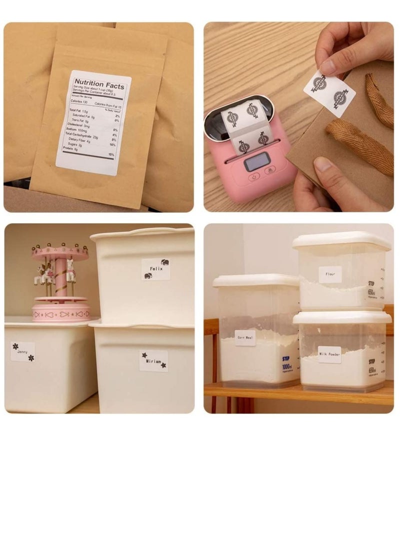 phomemo M110 Portable Thermal Label Printer Bluetooth Connection Apply For Labeling Shipping Office Cable Retail Barcode And More - Image 3