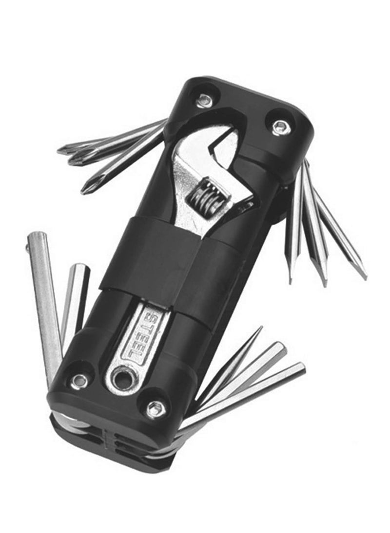 general Outdoor Camping Bicycle Motorcycle Tools Multi-Tool Kit Multi-Tool Tire Repair Tool Set with Screwdriver Motorcycle Chain Road Bike Bicycle Accessories - Image 5