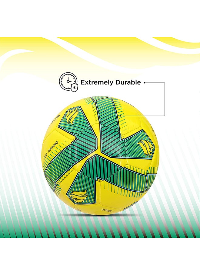 Nivia Training ‎PU Football (Size 5) | Machine Stitched | 32 Panel | TPU top Layer | Soccer Ball | Butyl Bladder Core  - Image 4