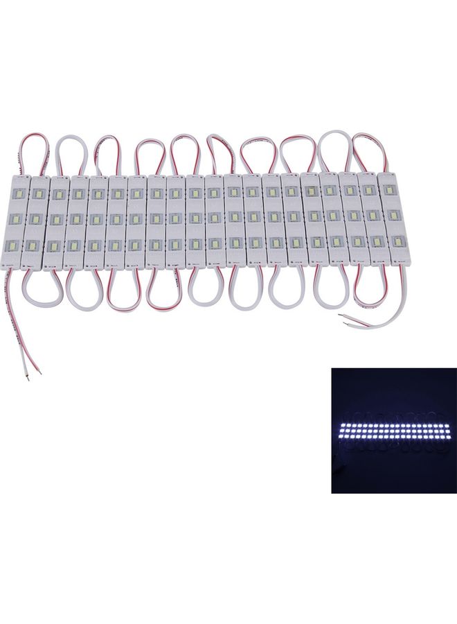 إسكدنيا وحدات إضاءة LED من 20 قطعة أبيض - Image 1
