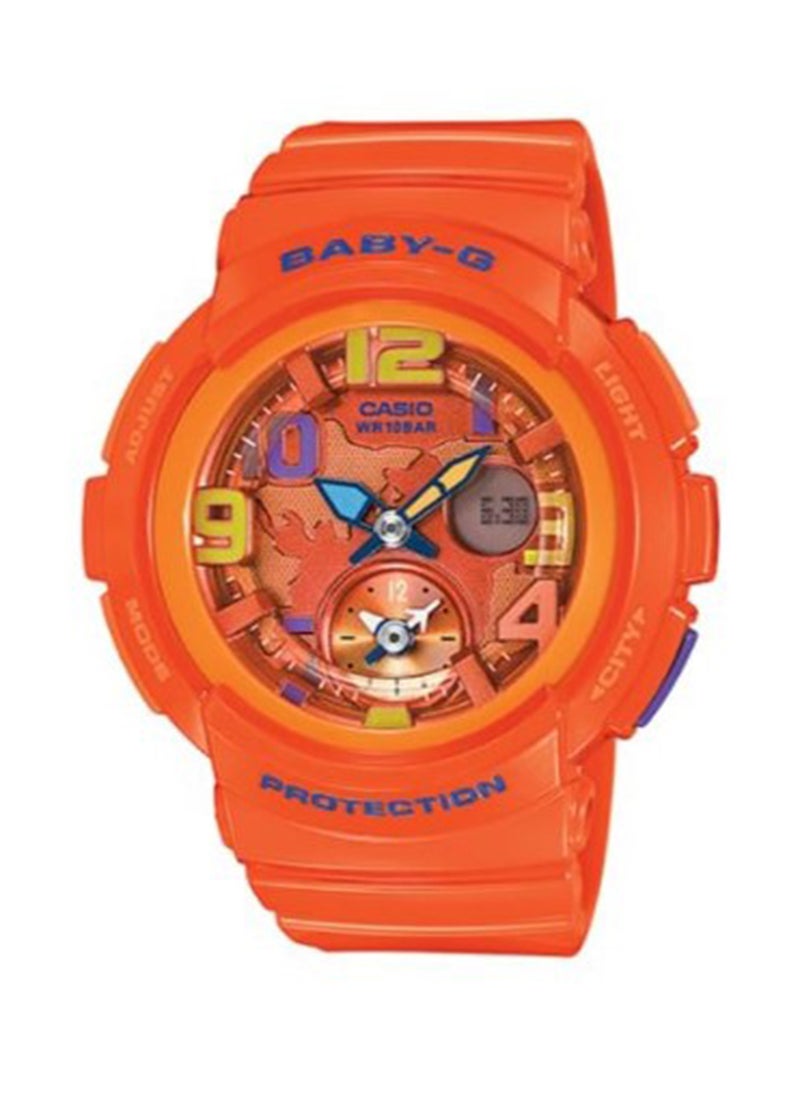 Baby-G Women's BGA-190-4B Analog-Digital Wrist Watch 