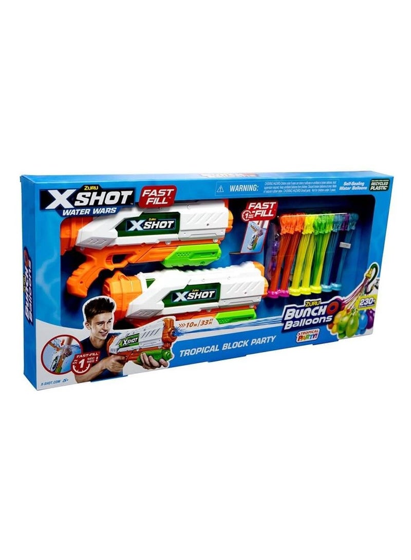 زورو إكس شوت فاست فيل بانش أو بالونات حفلة استوائية XS-56499 - Image 2
