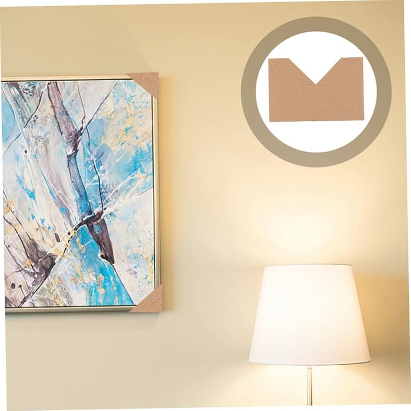 120 Pcs Brown Kraft Picture Frame Corner Protectors For Shipping Artwork And Moving - Image 5