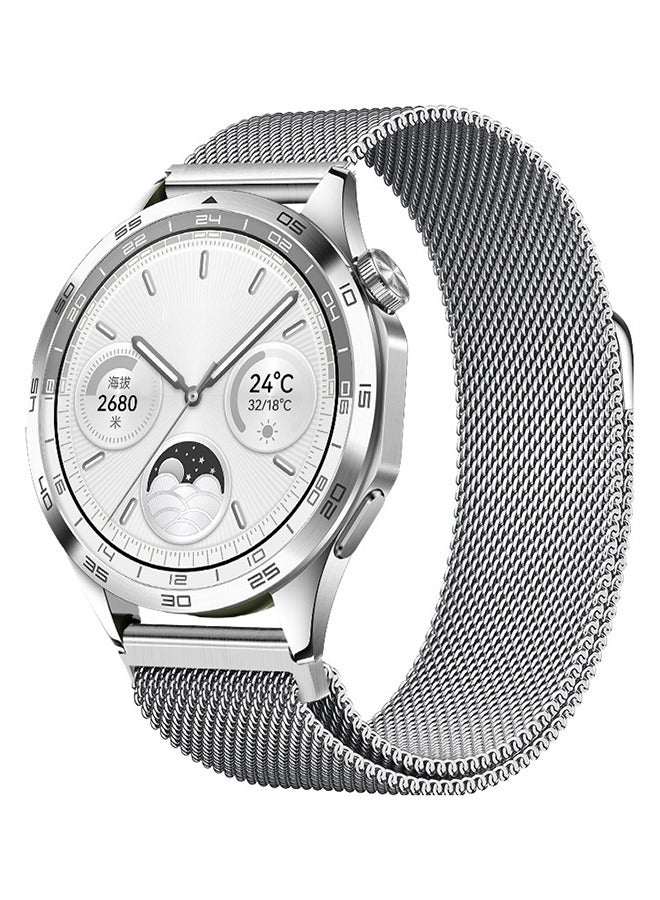 Stainless Steel Milanese Magnetic Watch Strap for Huawei Watch GT5 46mm / GT5 PRO 46mm - Image 1