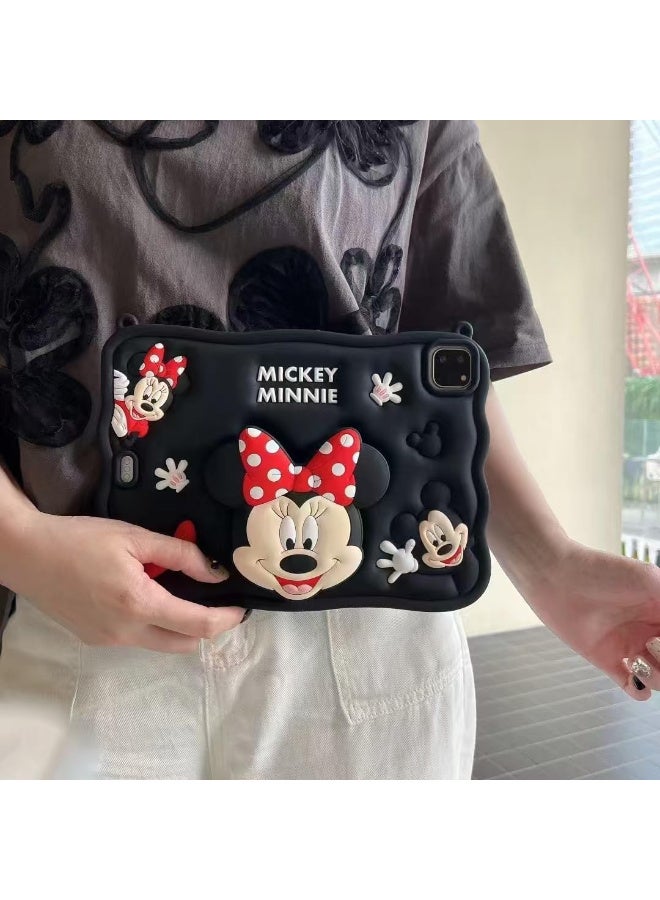 Cartoon 3D Silicon Handle Stand Cover For iPad Pro 11 inch 4th Generation 2022, iPad 11 Pro Case 2024\2022/2021/2020/2018 (3rd 2nd 4th Gen) - Image 2