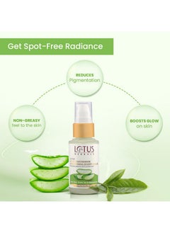 LOTUS HERBALS Lotus Herbals Active Aloe + Niacinamide Brightening Boost Serum|Enhances Radiance & Hydrates Skin|Praben Free| All Skin Types|30ml  - Image 3