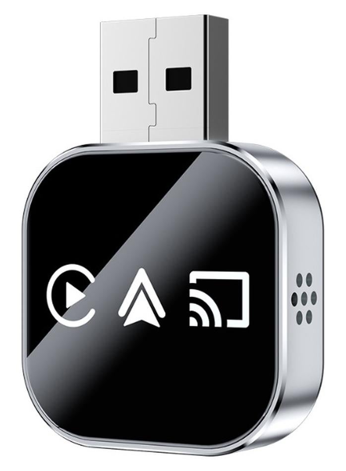  فيكتوال محول CarPlay لاسلكي بموصل المرآة (Mirror Link) للموبايلات الأندرويد، تحويل سلس CarPlay و Android Auto، مرآة الشاشة للآيفون بدوام esclusivo - Image 1