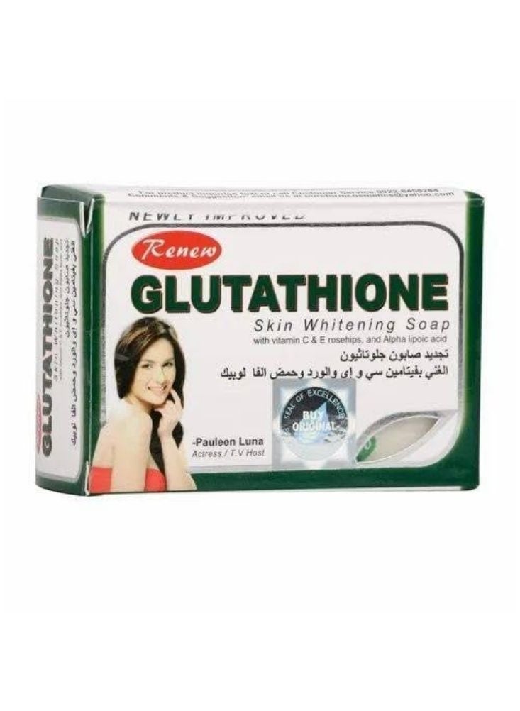 Renew Glutathione Skin Whitening Soap – With Vitamin C, E, Rosehips & Alpha Lipoic Acid
