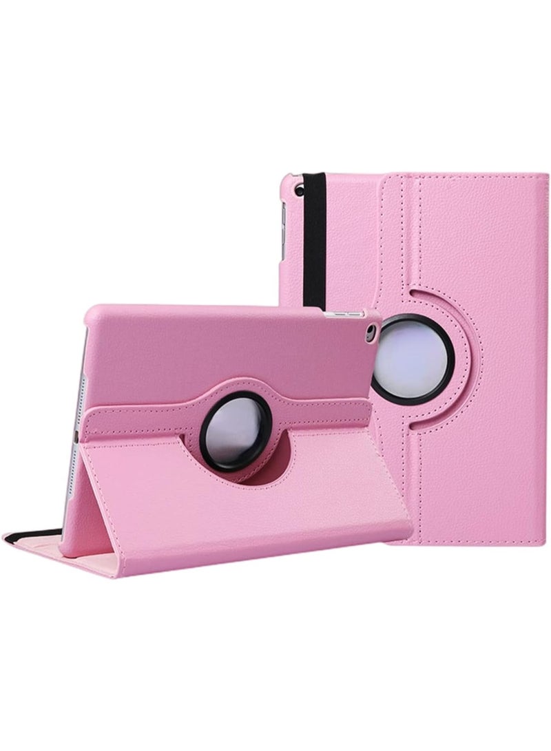 Ipad Case Fit iPad 9.7-2018/2017/iPad Air 4/iPad Air - 360 Degree Rotating Case Cover for iPad 9.7'' (5th Generation, 6th Gen) / iPad Air 3 / iPad Air with Auto Sleep Wake - Pink - Image 1