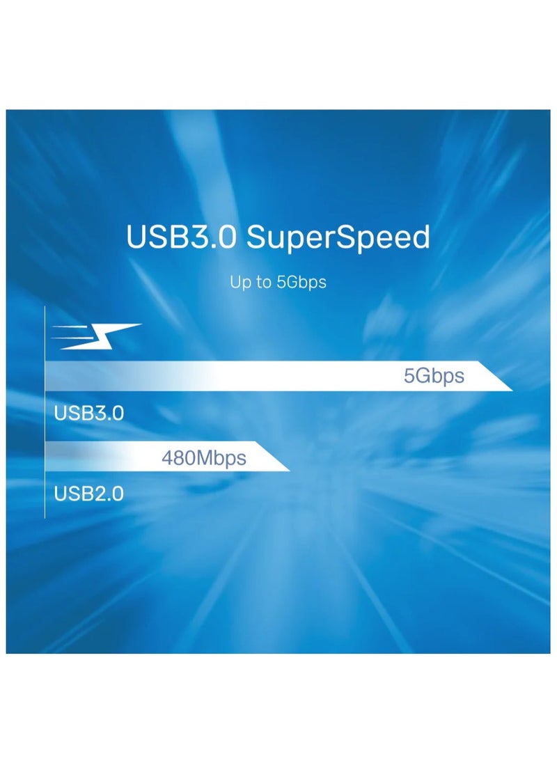 UNITEK - SmartLink Trinity USB 3.0 Super Speed 5Gbps to SATA II & IDE Converter, 3-Ports HDD/ SSD Adapter for dual head 3.5" & 2.5" IDE and one for SATA II HDD/ SSD in 2.5" or 3.5", Allowed to operate three hard disk drives simultaneously,  Support IDE 2.5"/3.5" HDD, DVD-ROM, CD-ROM, CD-RW, DVD-RW, DVD + RW Optical Drive - Image 1