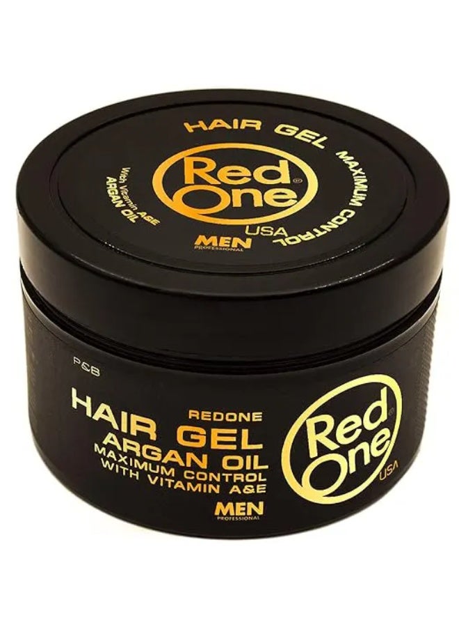 ريد ون جل الشعر ريد ون مع فيتامين أ و هـ وزيت الأرغان 400 مل