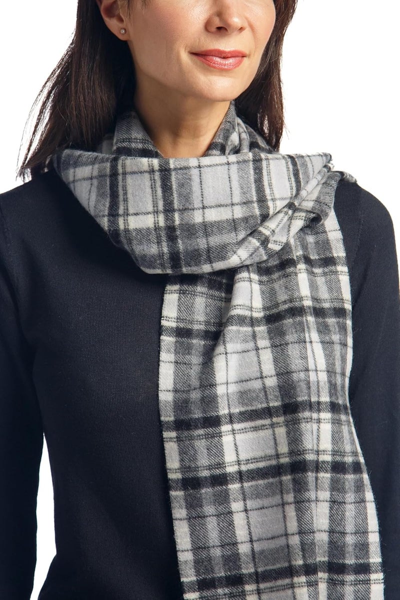 Fishers Finery Women's 100% Pure Cashmere Winter Scarf - Image 4