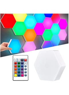 Generic Pack of 3 RGB LED Wall Light with Remote Control Wireless LED Cabinet Light with Adjustable Brightness and Color Function Suitable For Kitchen Bedroom Study Room Living Room  - Image 4