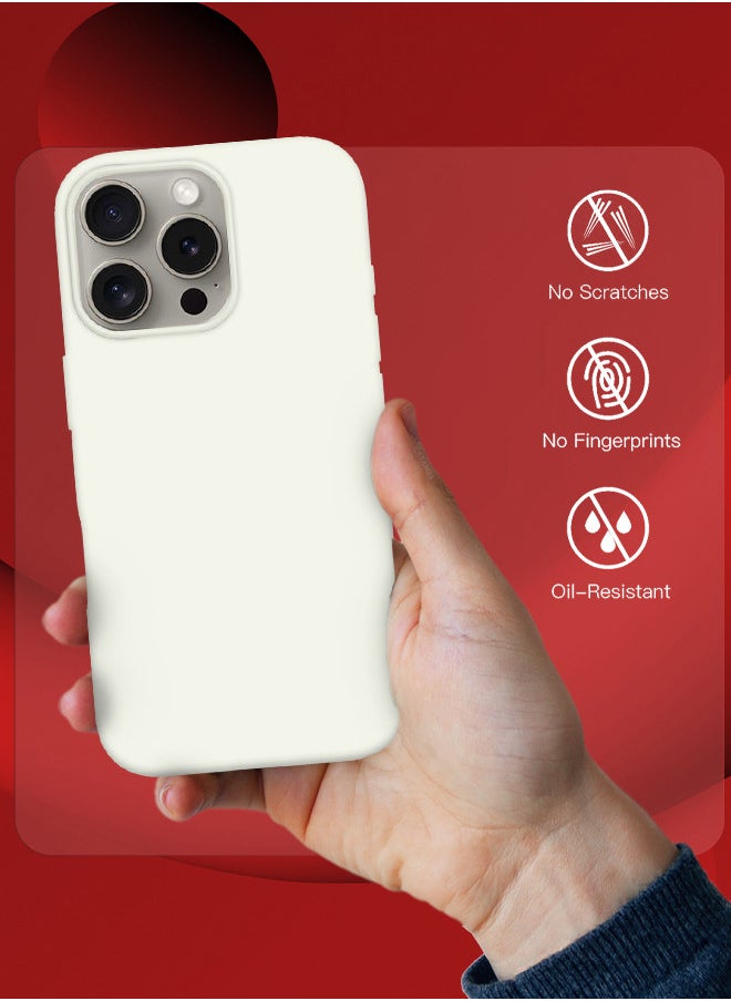 CATANES - (for iPhone 16 Pro) 2 Pack Case and Screen Protector, Slim Silicone Case, Full Covered Anti Scratch Shockproof Protective Cover - Image 1