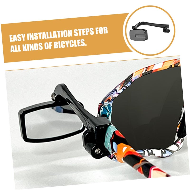 Bicycle Rear View Safety Mirror for Mountain Road Bike Handlebar Universal Fit - Image 4