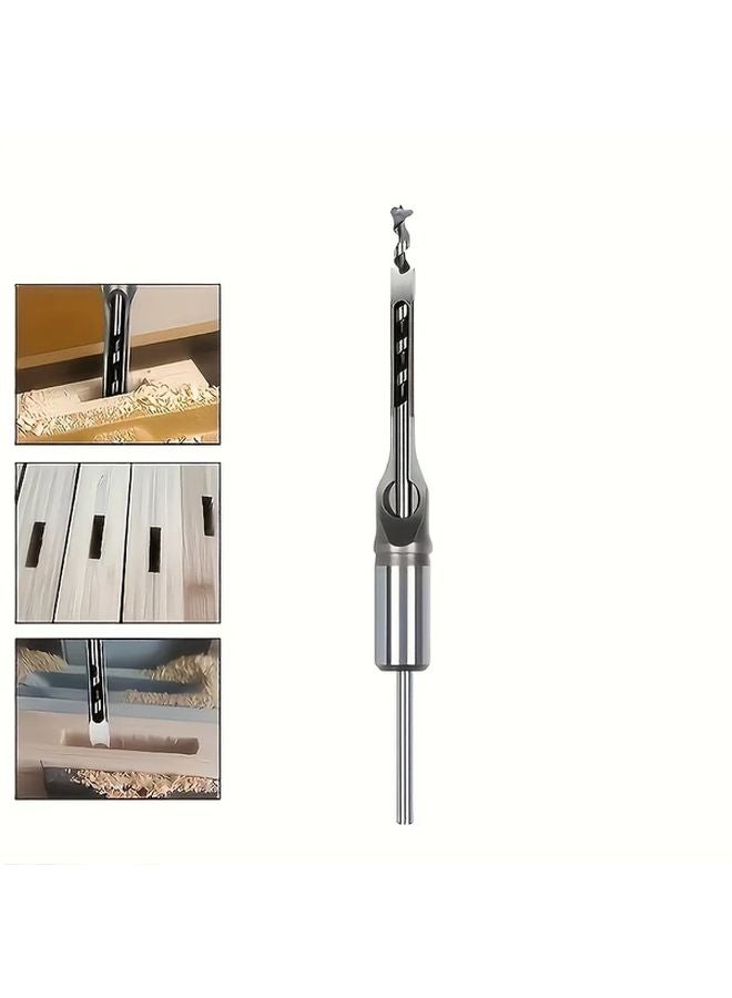 3 قطع 6 مم 8 مم 12.5 مثقاب ثقب مربع مجموعة أدوات النجارة - Image 5