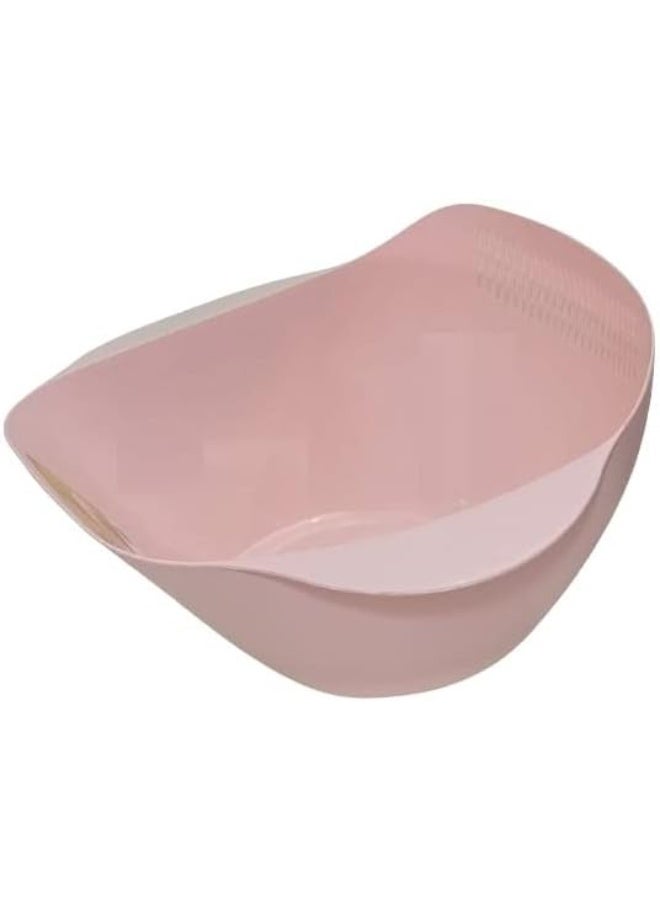 ماكس بلاست مصفاة أرز ماكس بلاست، قطعتين، مصنوعة من بلاستيك عالي الجودة، متعددة الألوان - Image 2