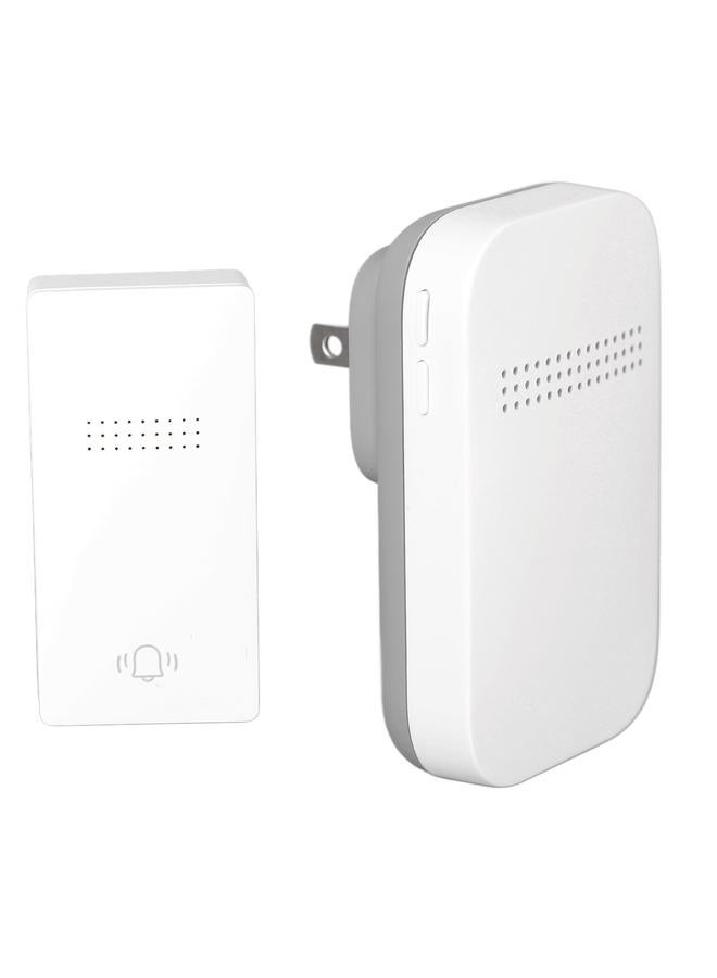 Self Powered Door Bell with Receiver Automatic Ringing Push Button Wireless Doorbell