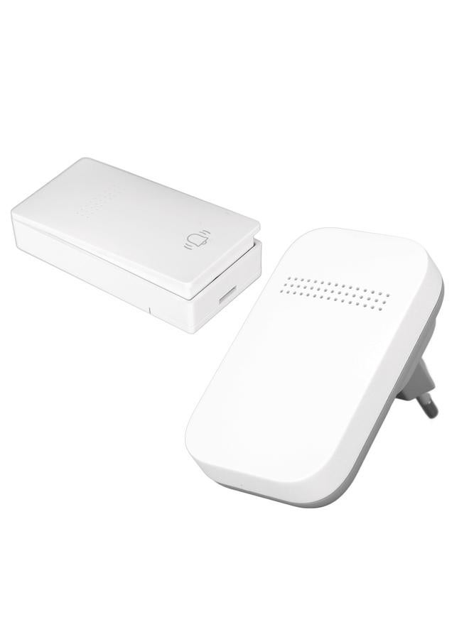 Self Powered Door Bell with Receiver Automatic Ringing Push Button Wireless Doorbell