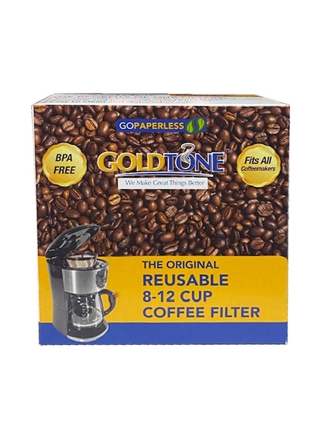 GOLDTONE Reusable 8-12 Cup Basket Coffee Filter fits Black and Decker Makers and Brewers, Replaces your Paper Coffee Filters, BPA-Free - Image 3
