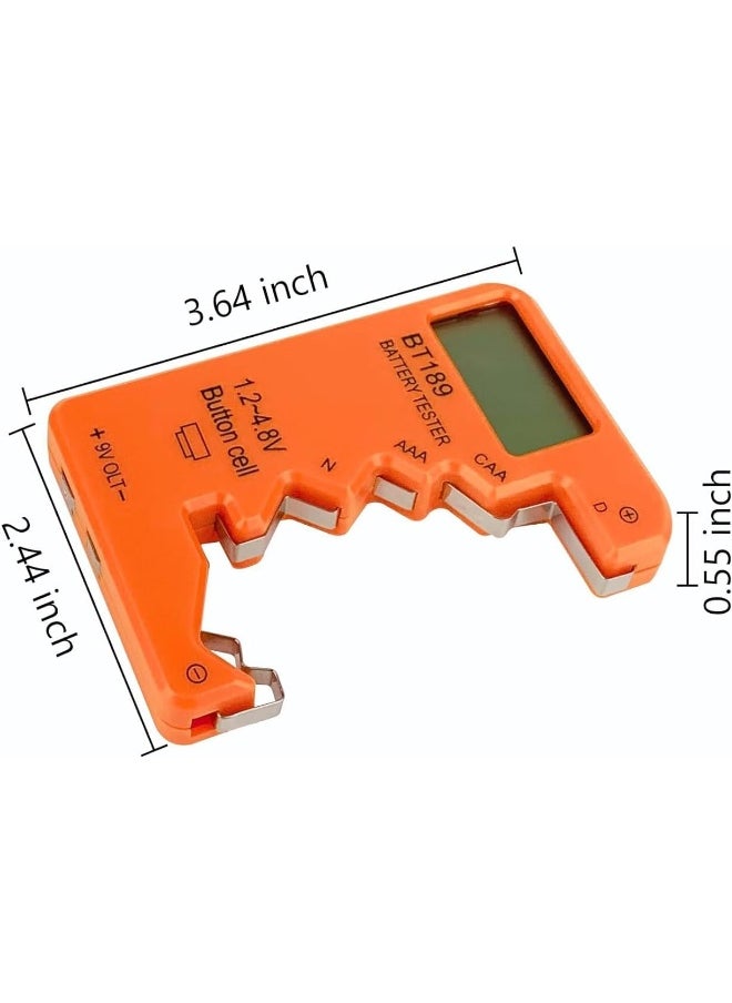 melfi MELFI Universal Digital Battery Tester with LCD Display  - Image 2
