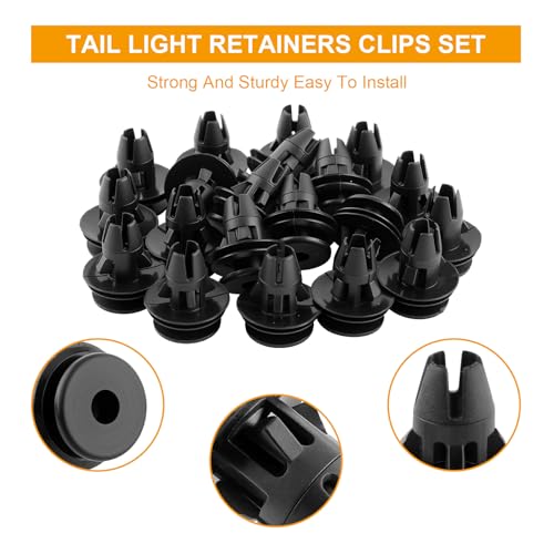 GoaMotors 20PCS New Tail Light Retainers Clips 68061648aa Compatible with Dodge 2007-2022 Ram 1500 2500 3500 4500 Tail Light Retainer Clips - Image 5