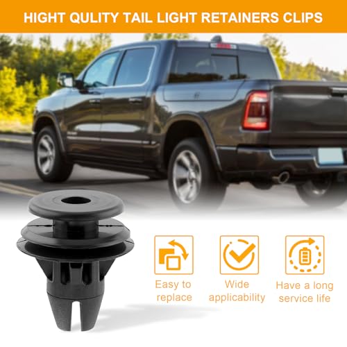 GoaMotors 20PCS New Tail Light Retainers Clips 68061648aa Compatible with Dodge 2007-2022 Ram 1500 2500 3500 4500 Tail Light Retainer Clips - Image 2