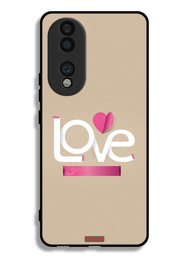 Tolwak Honor 70 Protective Case Cover Love Art - Image 2