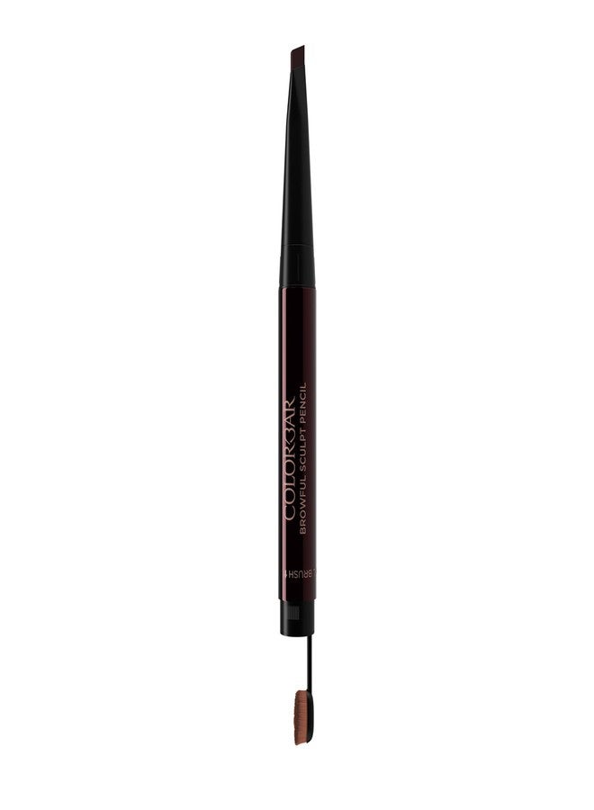 Colorbar Browful Sculpt Pencil Cool Brunette | Water-resistant | Long-Lasting | Natural-looking brows | Cruelty Free, Dermatologically Tested and Waterproof - Image 1