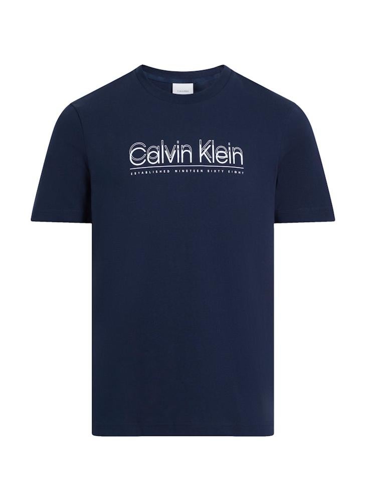 CALVIN KLEIN Cp-Double Logo T-Shirt  - Image 5