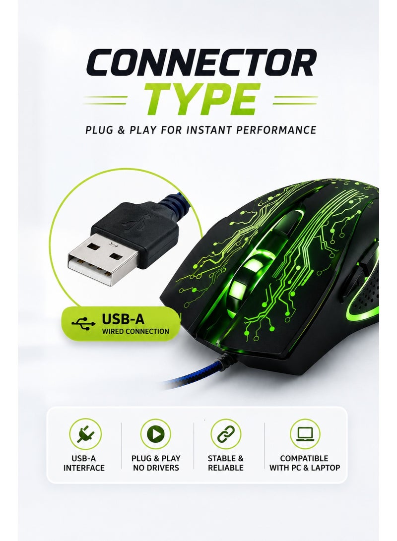 IMICE X9 Esports Gaming Mouse – High Precision RGB Wired Mouse for PC & Laptop - Image 2