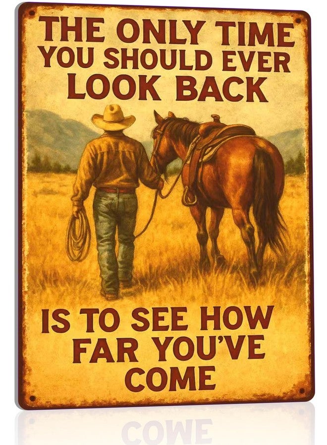 Kizbok western metal tin sign - Image 1