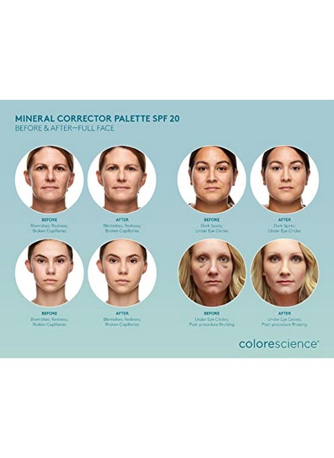 Colorescience - Colorescience Mineral Corrector Palette SPF 20 , 1 Count (Pack of 1) - Image 1