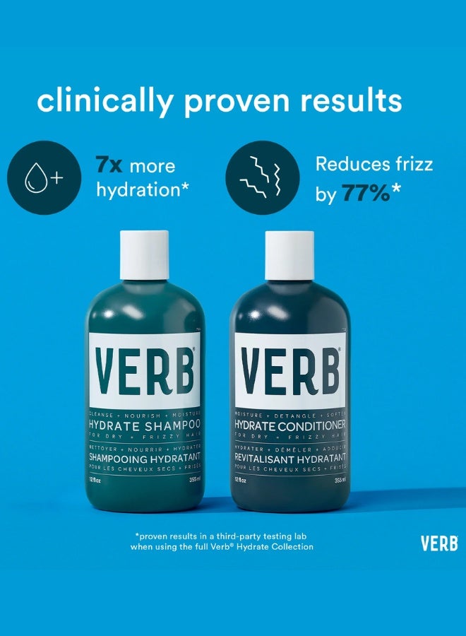 VERB Hydrate Shampoo Cleanses Dry and Frizzy Hair 32oz - Image 4