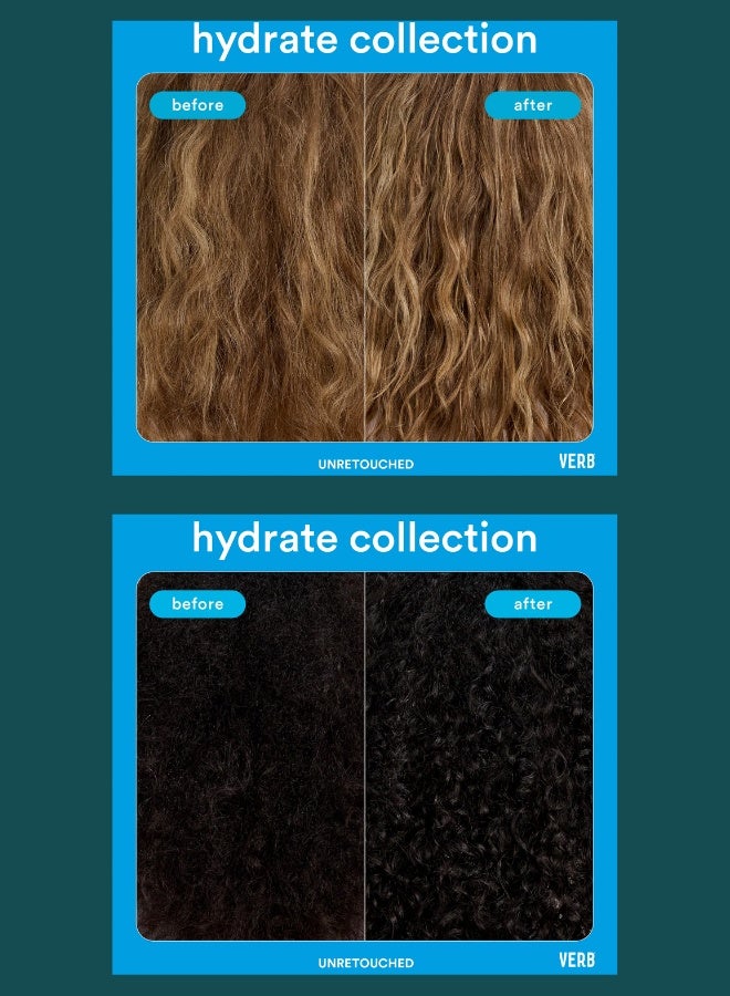 VERB Hydrate Shampoo Cleanses Dry and Frizzy Hair 32oz - Image 5