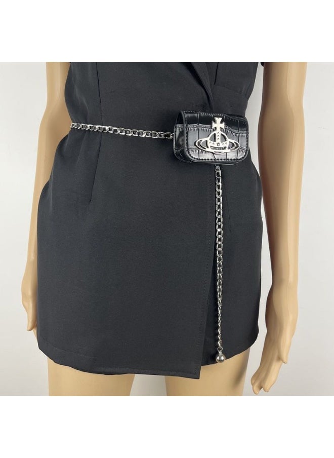Vivienne Westwood - Planet mini waist bag, decorative waist chain, belt - Image 1