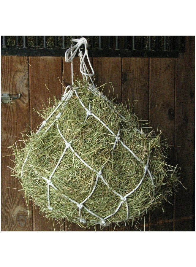 كيس قش من حبل قطني من شركة إنتربيد إنترناشونال، لون أبيض