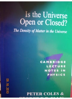 Is the Universe Open or Closed?: The Density of Matter in the Universe - pzsku/Z3100DBC87D47426A2303Z/45/_/1727773027/feba7122-16e8-4f17-b92d-69ee7b76f49a