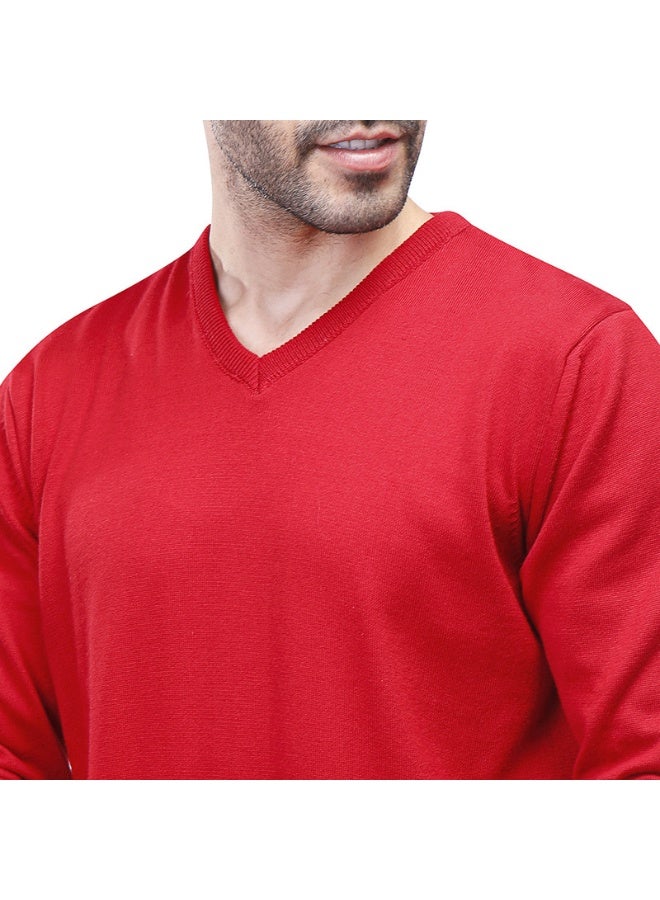 كوب كنزة كاجوال رجالية بأكمام طويلة - Image 3