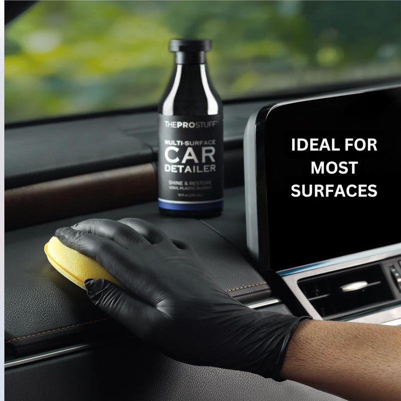 The Pro Stuff® 4” Soft Applicator Foam Pads - Hand Detailing Pads Ideal for Applying Dressings, Polishes, Waxes, and Interior Detailing Products - Detailing Accessory, 8 Pack - Image 3