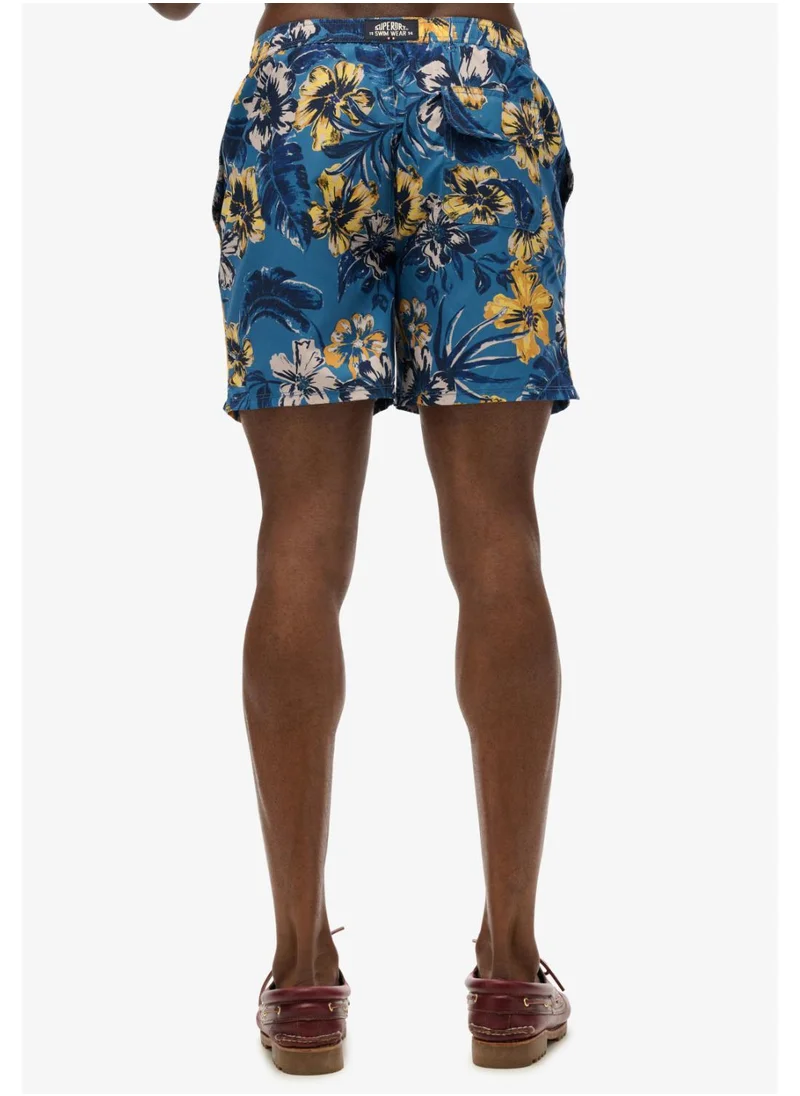 Superdry Hawaiian Print 16 Swim Short