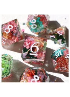Y&D Dice Molds for Resin, Integrated DND Resin Mold with 7 Standard Polyhedral Sharp Edge Cavities, Easy to Making Silicone Epoxy DIY Dices Making,Level Up Your Tabletop Gaming  - Image 3