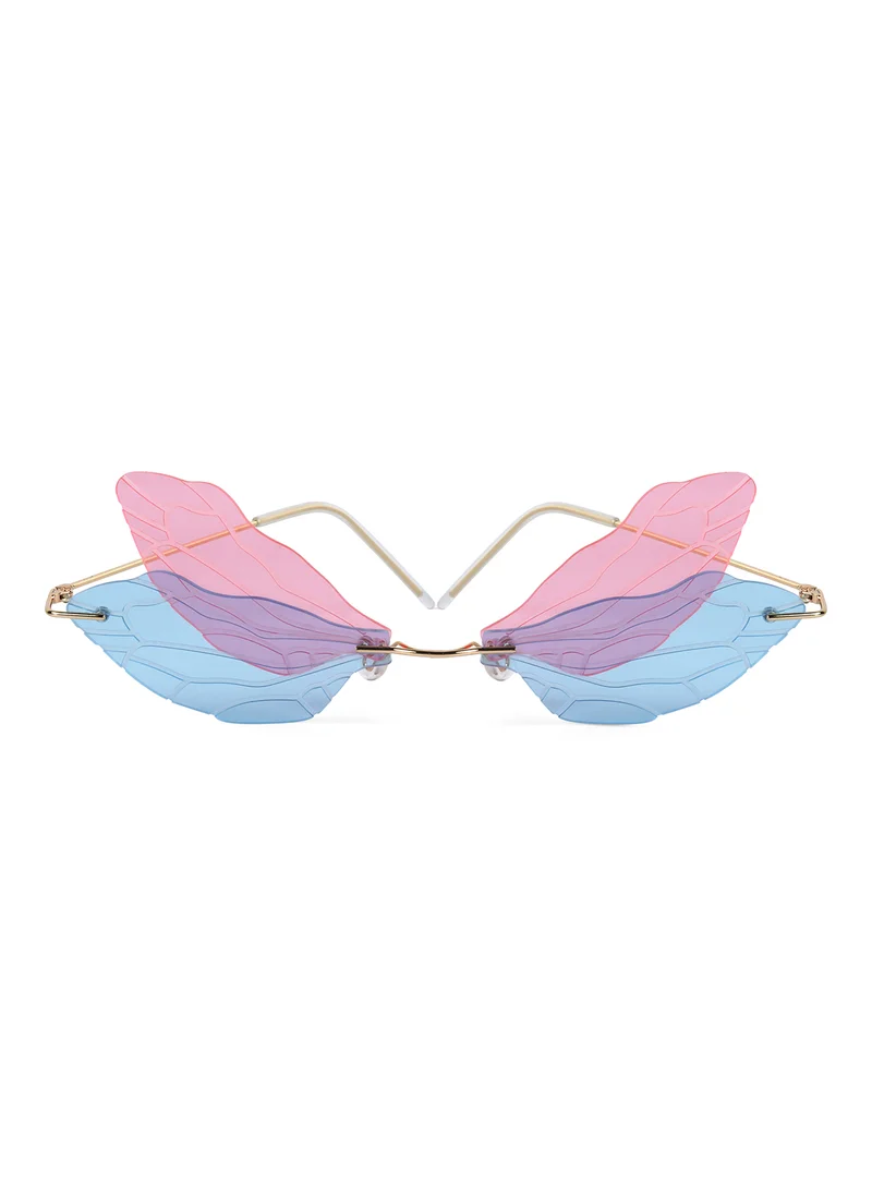 Woggles Red Pappy Zanthe Pink Butterfly Sunglasses