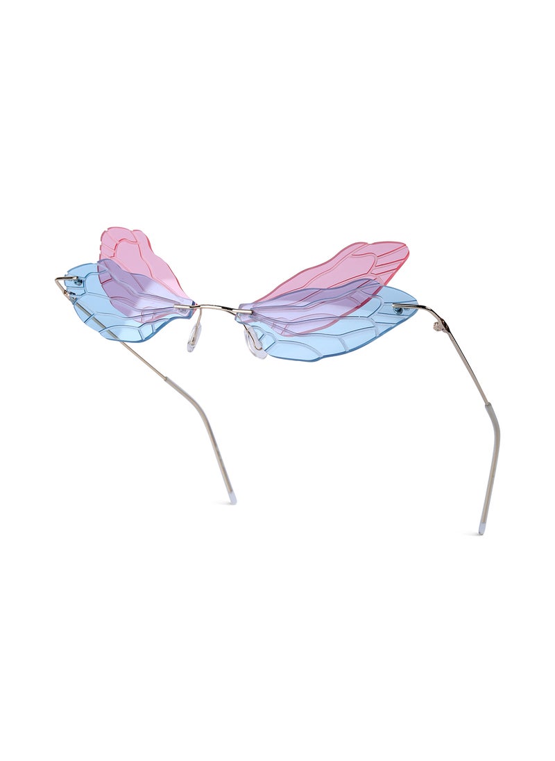 Woggles Red Pappy Zanthe Pink Butterfly Sunglasses  - Image 5