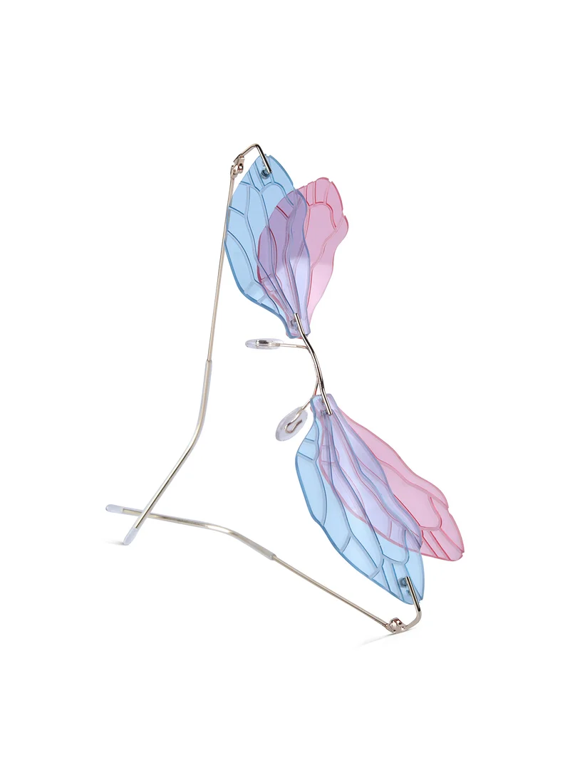 Woggles Red Pappy Zanthe Pink Butterfly Sunglasses