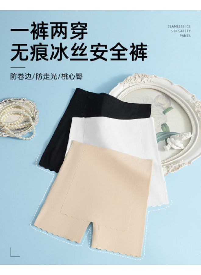 Goso 3-Pack Safety Shorts/Anti-Peep Underwear Base Layer Comfortable Breathable Anti-Exposure Women'S Summer Breathable - Image 1