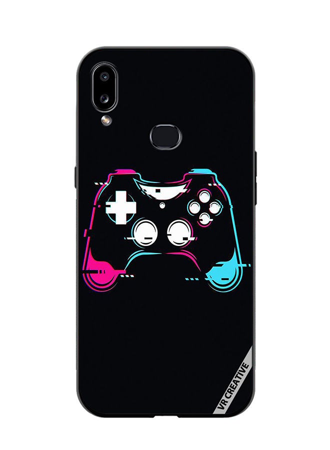 VR CREATIVE Protective Case Cover For Samsung Galaxy A10s Controller Setup Ps5 Ps4 Design Multicolour - Image 1