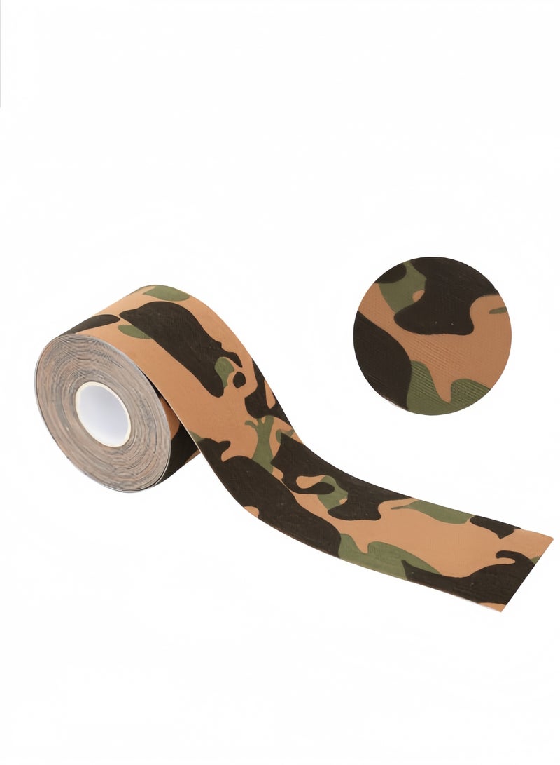 Generic 2 Pack Kinesiology Tape, Camouflage Sports Tape Athletic Recovery Pain Relieve Strong Adhesion Waterproof Sports Theraeputic Tape for Muscle Pain Relief and Joint Support [1.97” x 19.7”]  - Image 2